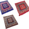 Set of 3 Pooja Asan, Pooja Mat, Velvet Pooja Asan / Home Mat