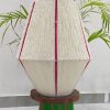 Pooja Table Lamp, Pooja Lamp Frame, White Table Lamp Frame, Home Table Lamp Frame