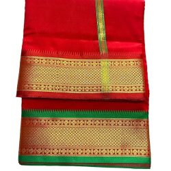 Men Dhoti, Men Silk Dhoti, White Silk Dhoti, Pooja Dhoti, Traditional Dhoti, Men Pooja Dhoti
