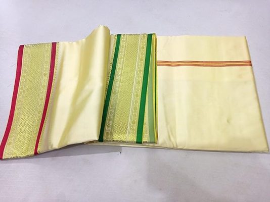 Silk dhoti