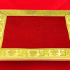 Velvet Pooja Asan, Velvet Pooja Mat, Chowki Pooja Mat, Red Pooja Chowki Asan, Pooja Asan