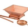 Hawan Kund Set, Hawan Chimta And Spoon, Brass Hawan Kund Set, Pooja Essentials