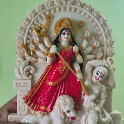 Durga Murti, Goddess Statue, Durga Idol, Durga Statue, Hindu Gods Figurine, Statues & Figurines