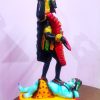 20 Inches Marble Dust Kali Statue, Marble Dust Kali Murti