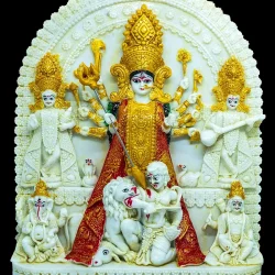 Marble Durga Statue