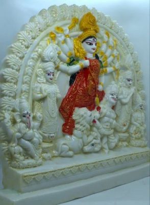 Durga Full Family Statue