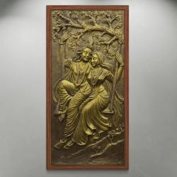 Radha Krishna Wall Mural