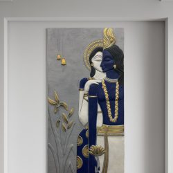 3D Radha Krishna Wall Hanging