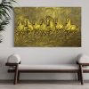 Running Horses Wall Mural, Horses Wall Hanging, 3D Horses Wall Mural
