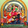 2 Feet Durga Murti, Durga With Family Set, Durga Festival, Maa Durga