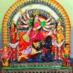 2 Feet Durga Murti, Durga With Family Set, Durga Festival, Maa Durga