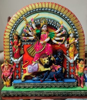 2 Feet Durga Murti, Durga With Family Set, Durga Festival, Maa Durga