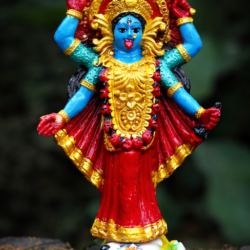 Kali Maa Idol, Kali Sculpture, Shyama Kali Murti, 1 Foot Shyama Kali