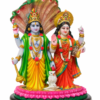 Lakshmi Narayan marble dust idol 18 inch standing