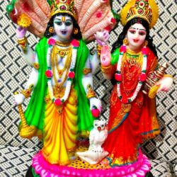 18 Inch Lakshmi Narayan Murti, Shri Lakshmi Narayan Idol For Home, Narayan Katha Pooja, Lakshmi Narayan Statue