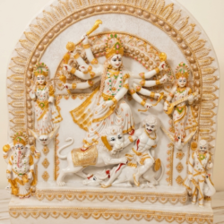 2 Foot Maa Durga Idol, Durga Full Family Statue, 24 Inch Durga Murti, Big Size Durga